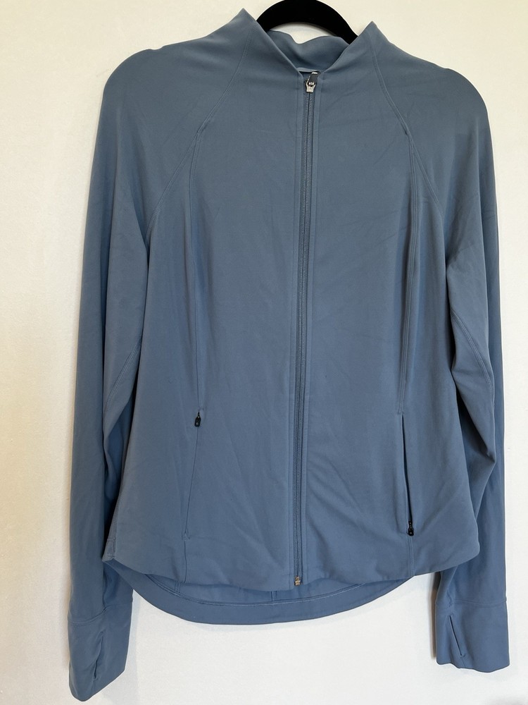 Athleta Women's Blue Jacket Size Large