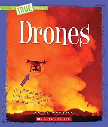 Drones (A True Book: Engineering - Paperback, by Marsico Katie - Acceptable