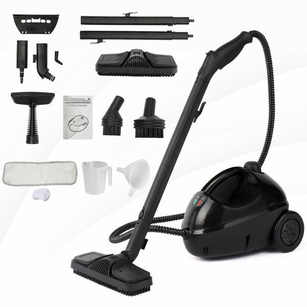VSC28A Multipurpose Steam Cleaner with 13 Accessories 1.2L Tank Portable Steamer