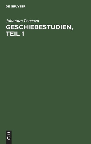 Johannes Petersen Geschiebestudien, Teil 1 (Hardback)Another great item from Rarewaves USA | Free delivery!