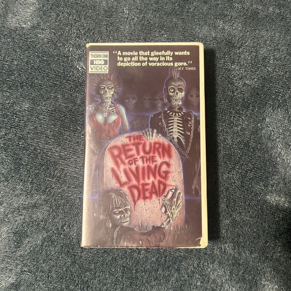 VHS — THE RETURN OF THE LIVING DEAD •• Nice Copy ••