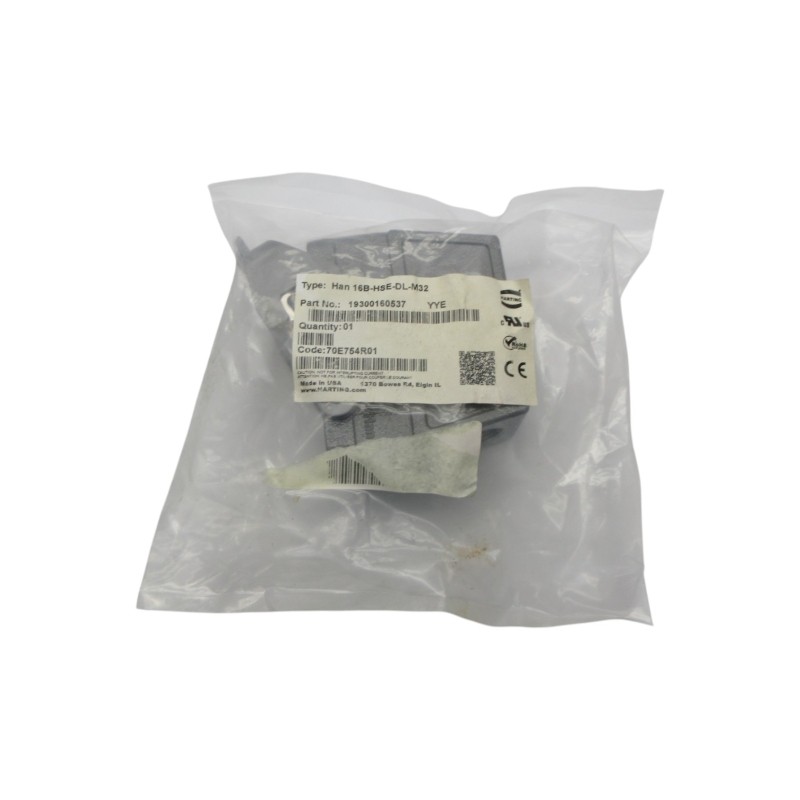 Harting 19300160537 Han 16B-Hse-Dl-M32 Nsmp