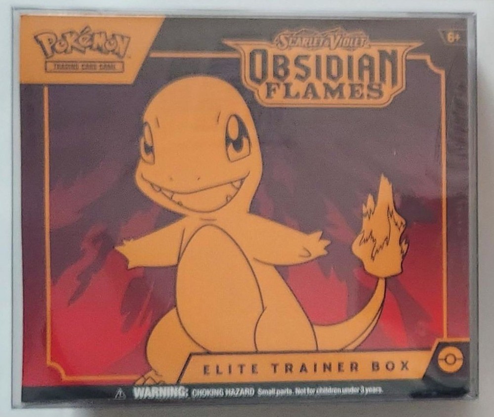 Obsidian Flames ETB - Sealed Elite Trainer Box w/ Protective Box Pokemon TCG S&V