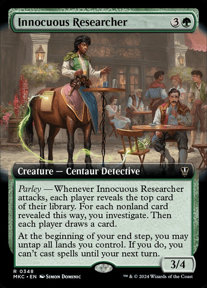 MTG Innocuous Researcher (348/392) Murders at Karlov Manor Commander LP
