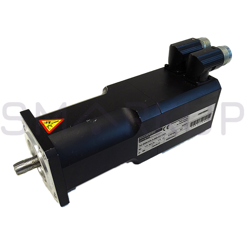 Used & Tested KOLLMORGEN 6SM37L-4.000 Servo Motor