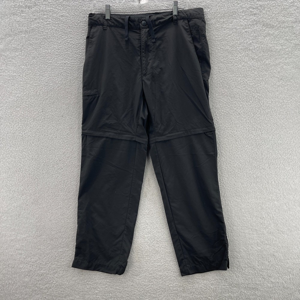 The North Face Pants Mens 34 Short Gray Horizon 2.0 Convertible Hiking Gorpcore