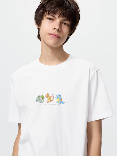 UNIQLO UT × Pokémon 30th Anniversary Collaboration the big three T-Shirt 2026 JP