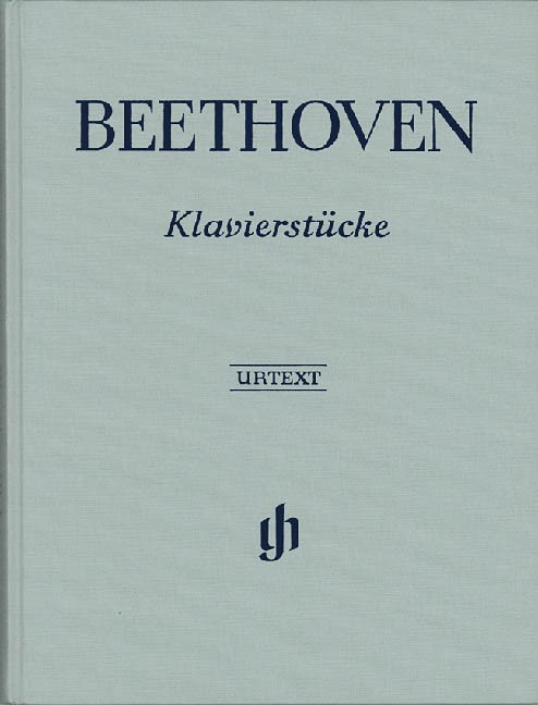Beethoven Piano Pieces Solo Classical Sheet Music Henle Urtext Hardcover Book