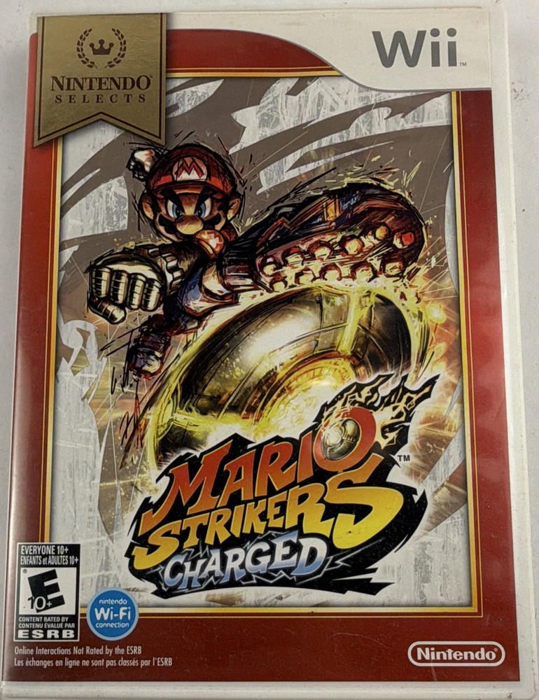 Nintendo Mario Strikers Charged Nintendo Selects Wii Soccer Game
