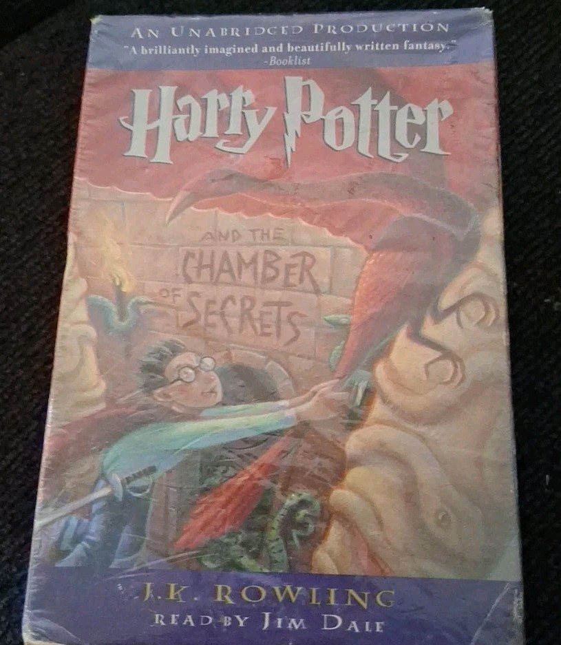 NEW / SEALED Harry Potter and the Chamber of Secrets Year 2 - 6 CASSETTES
