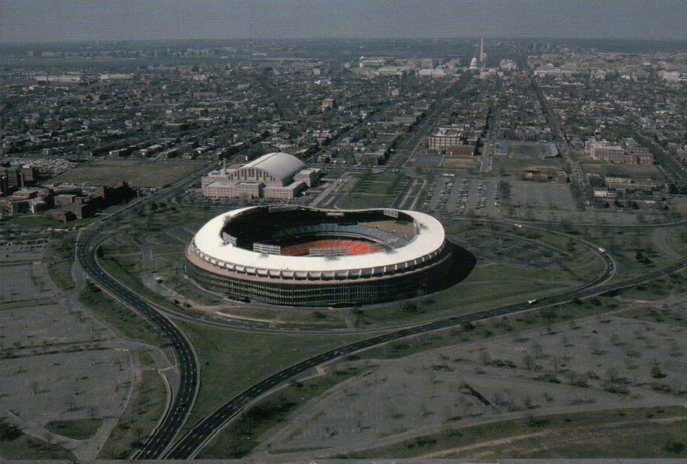 Robert F. Kennedy RFK Stadium Washington D.C. 1988 Capitol etc - Modern Postcard