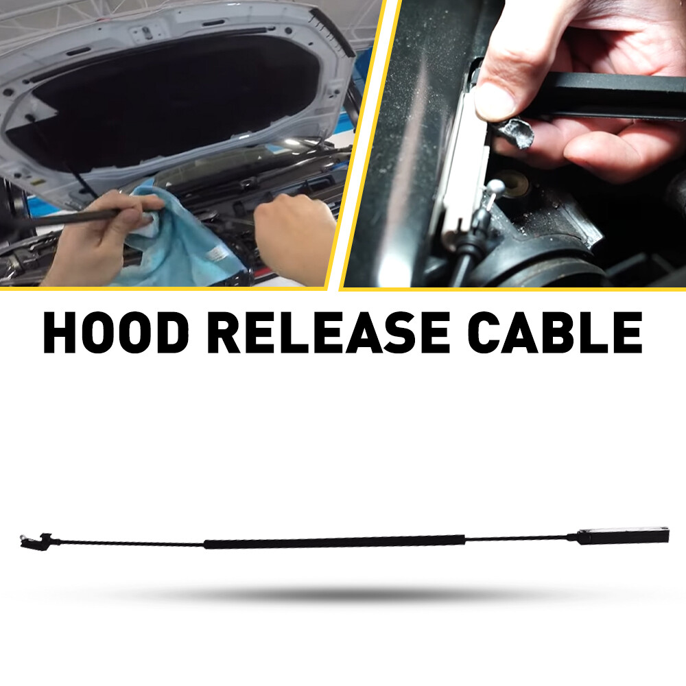 For VW Volkswagen Golf Sportwagen GTI 2015 - 2018 Hood Latch Lock Release Cable