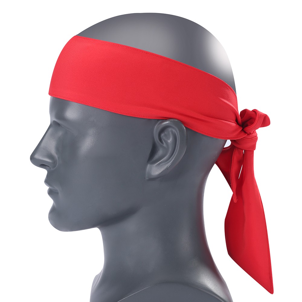 Men Women Headband Pirate Hair Wrap Sports Sweatband Bandage for Tennis Running