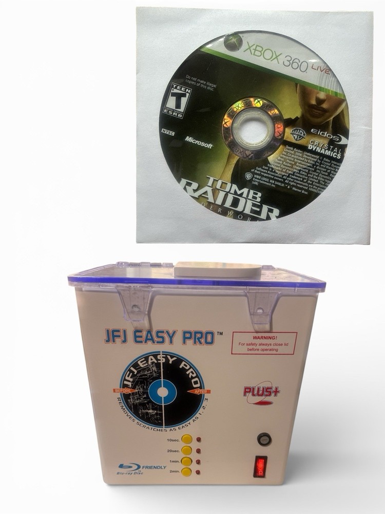Tomb Raider Underworld (Microsoft Xbox 360) DISC ONLY Professionally Cleaned