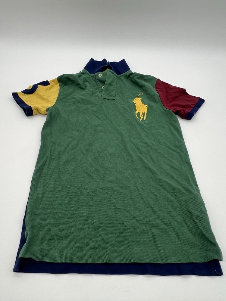 Ralph Lauren Polo Men’s Size XD Color-block Big Pony Button Down Shirt