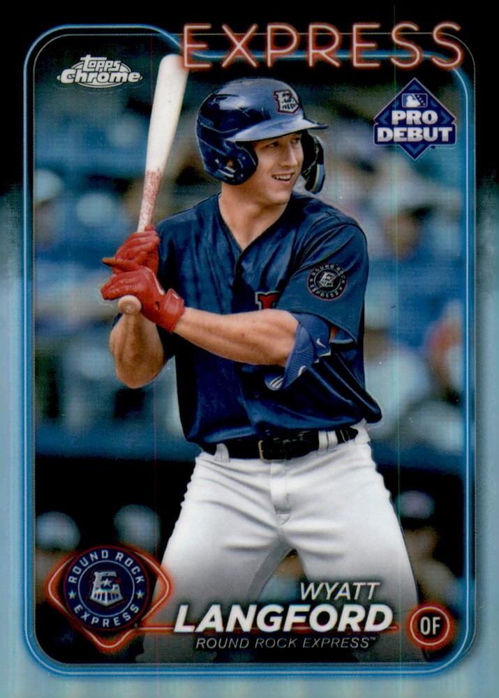 2024 Topps Pro Debut #PDC-95 Wyatt Langford Chrome