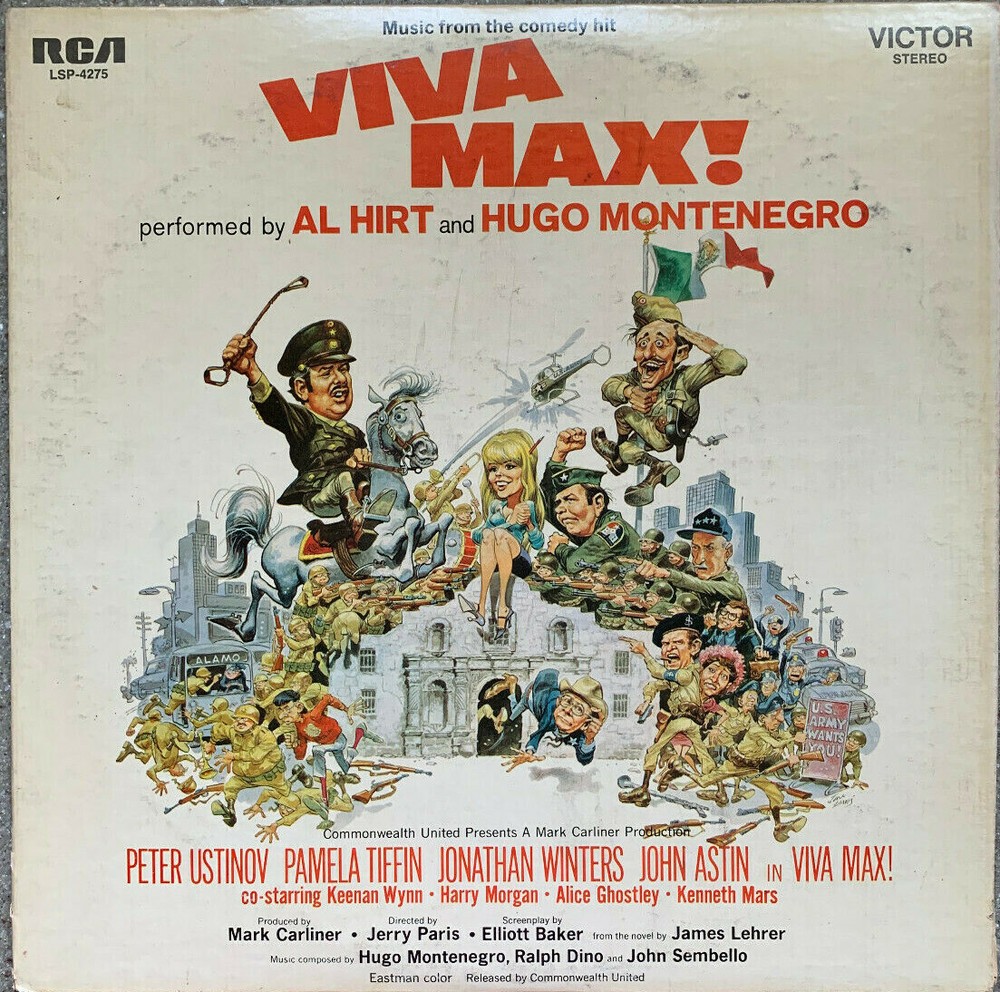 Viva Max! Al Hirt Original Soundtrack Vinyl LP Record VG Sleeve VG