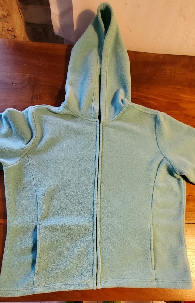 L.L. Bean Zip Up Women's Fleece Hoodie Size XL