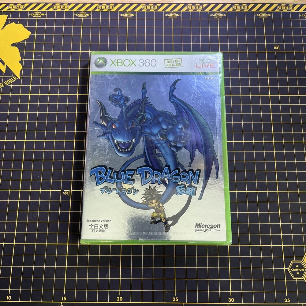 Blue Dragon Xbox 360 Asia Japanese NTSC-J Brand New Factory Sealed READ
