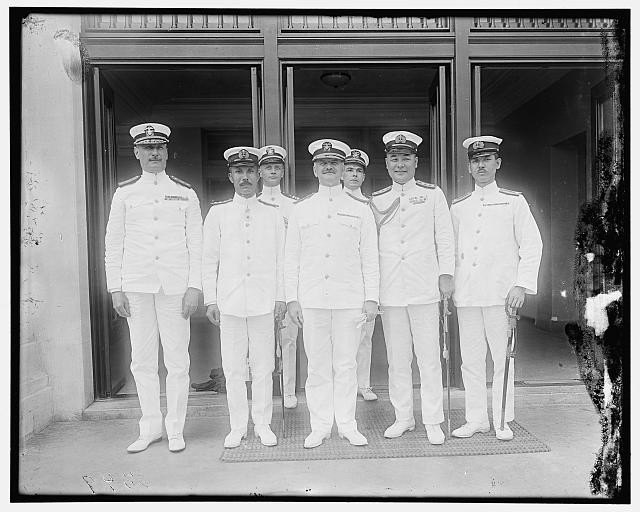 Photo:Japanese Naval officers,Unidentified Group,Harris & Ewing,1905-1945