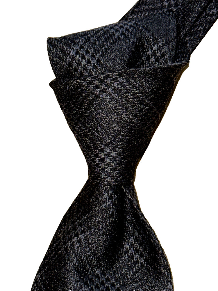$280 NWT TOM FORD Charcoal w/Black overcheck men's 3.6