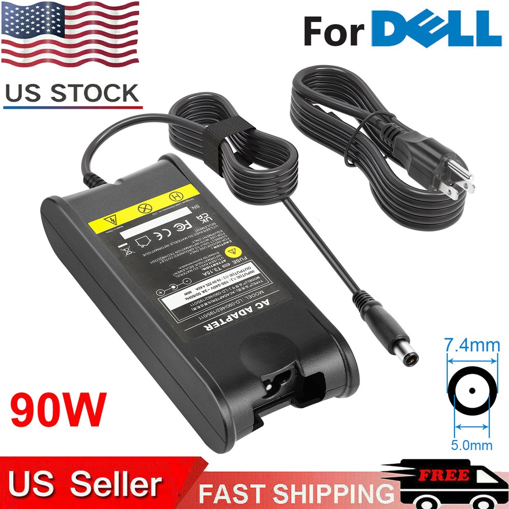90W AC Adapter Power Cord Charger For Dell Latitude E6430 E6430s E6500 E6510