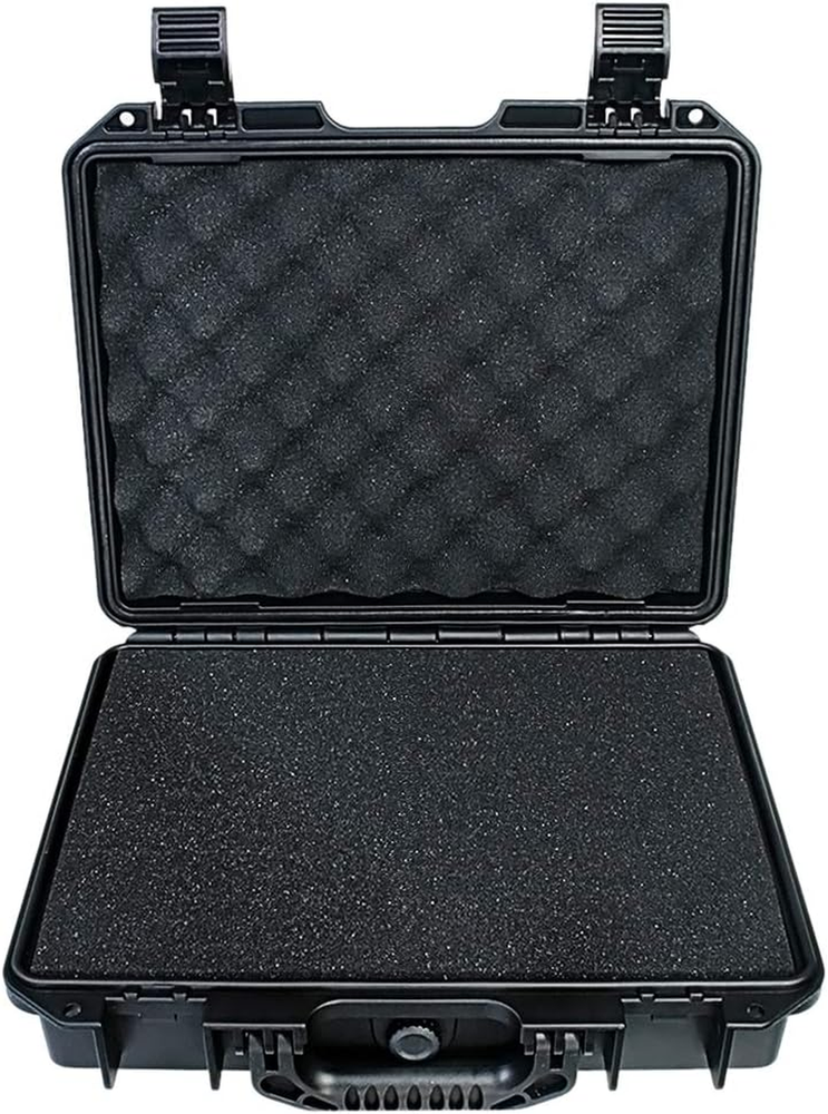 Waterproof Hard Case with DIY Customizable Foam Insert - 14 X 12 X 4In
