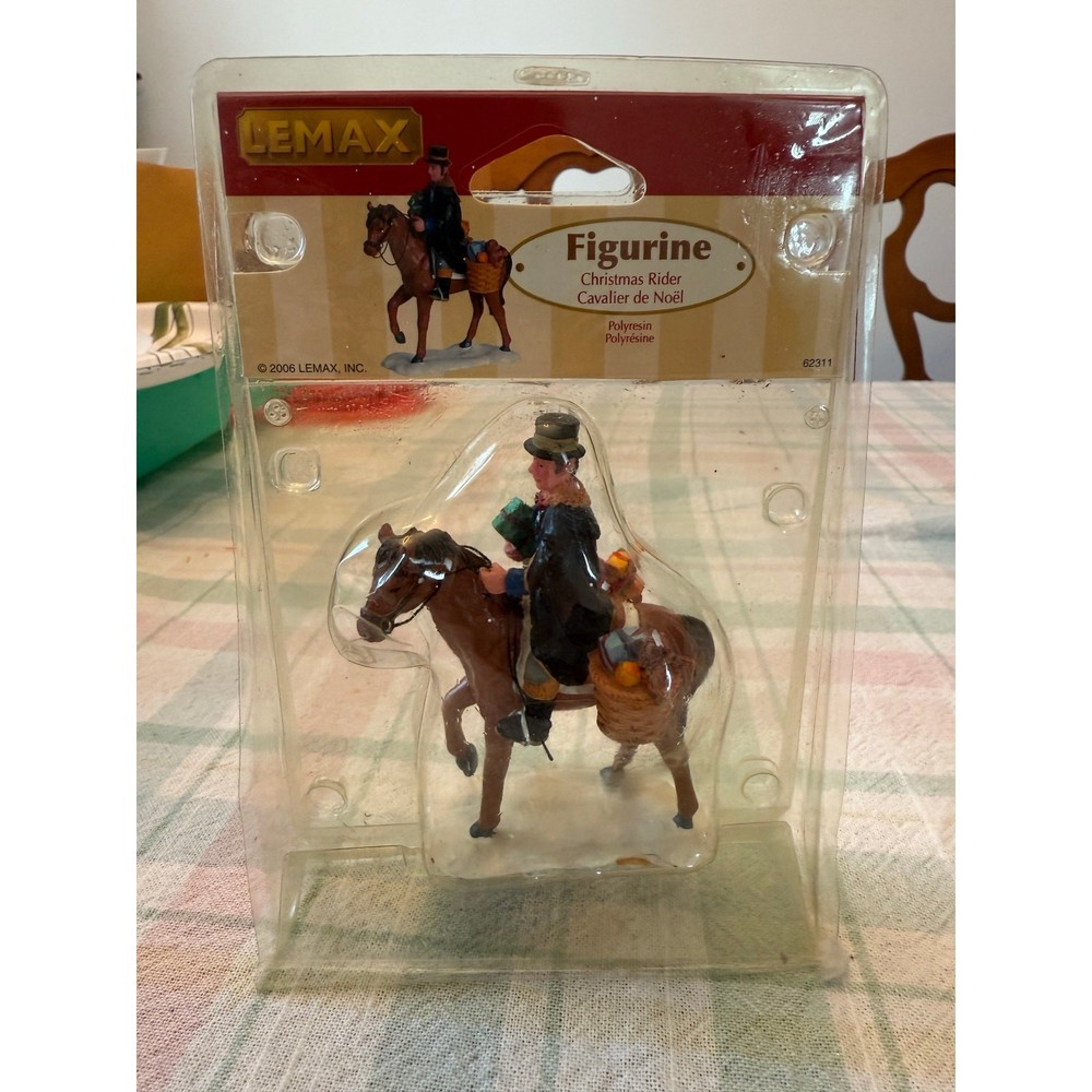 Lemax Christmas Rider Figurine New In Package