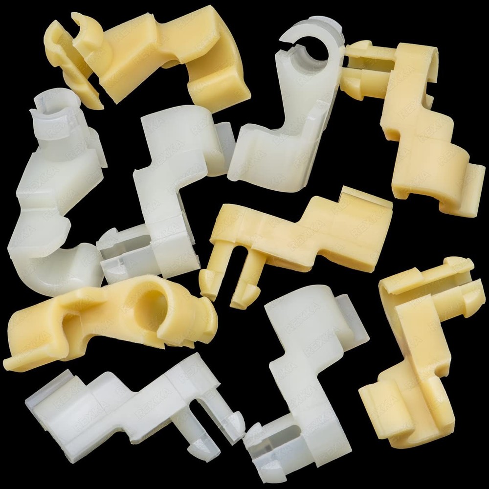 Rexka 5 Sets Tailgate Handle Door Lock Rod Clips Tailgate Handle Rod Clip Replac
