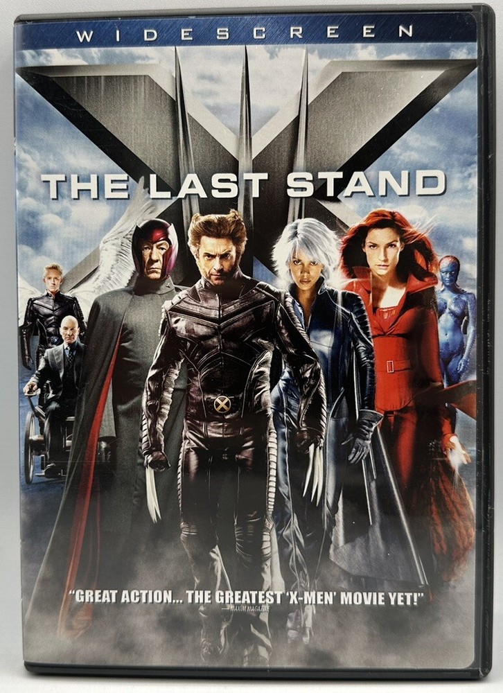 X-Men: The Last Stand DVD Widescreen Ian McKellen Anna Paquin Kelsey Grammer