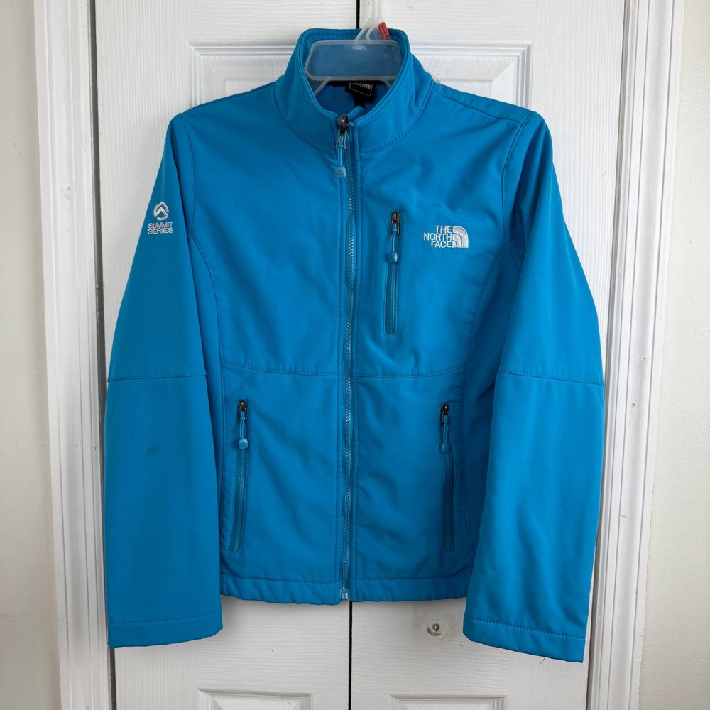 The North Face Summit Series Women's Blue Fleece Jacket Size Small Polartec