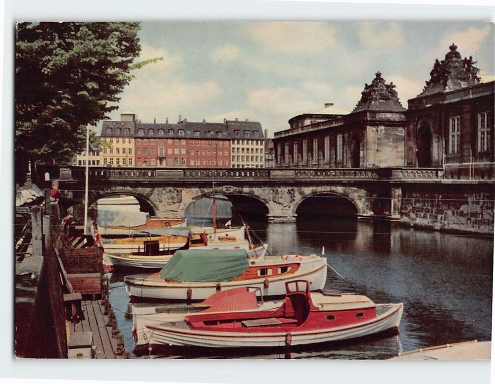 Postcard Christiansborg Castle Copenhagen Denmark