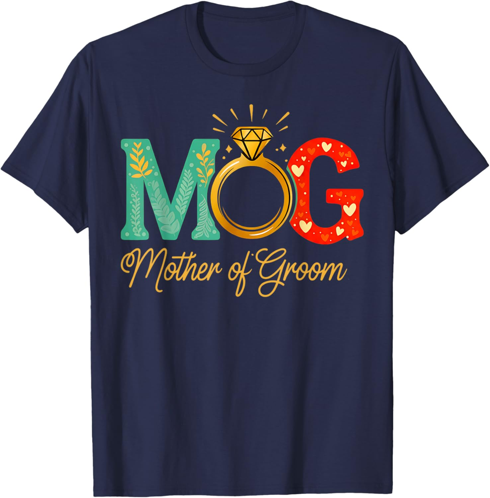 Womens Mother Of The Groom Mob Mog Mom Wedding Bachelorette Sweatshirt T-shirt