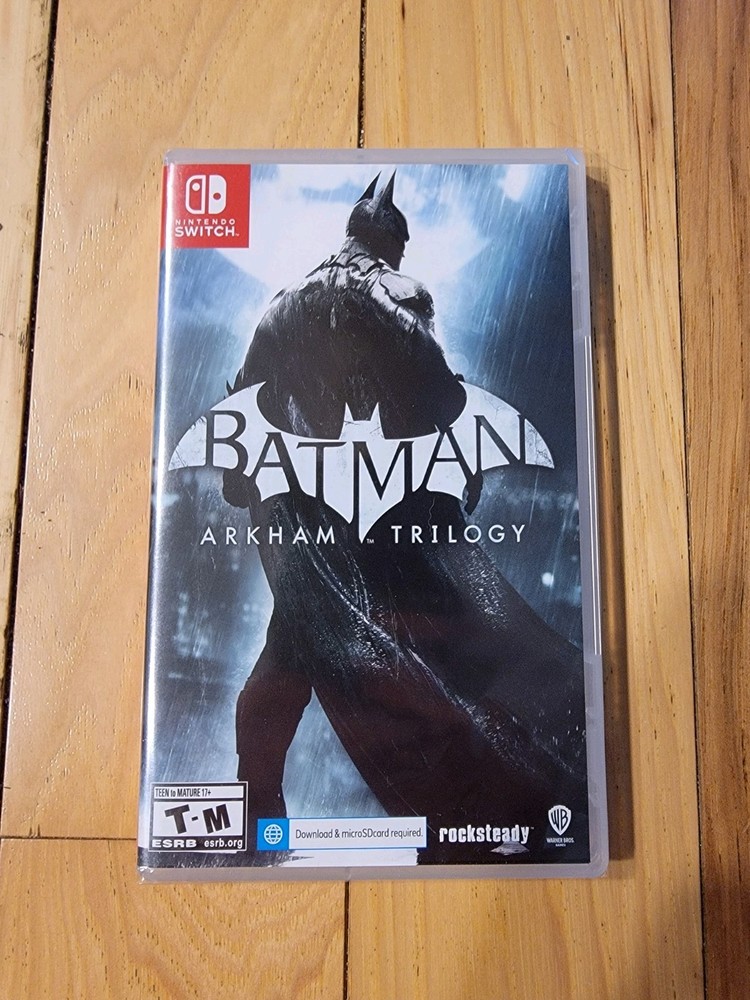 Batman: Arkham Trilogy - Nintendo Switch - Brand New & Factory Sealed