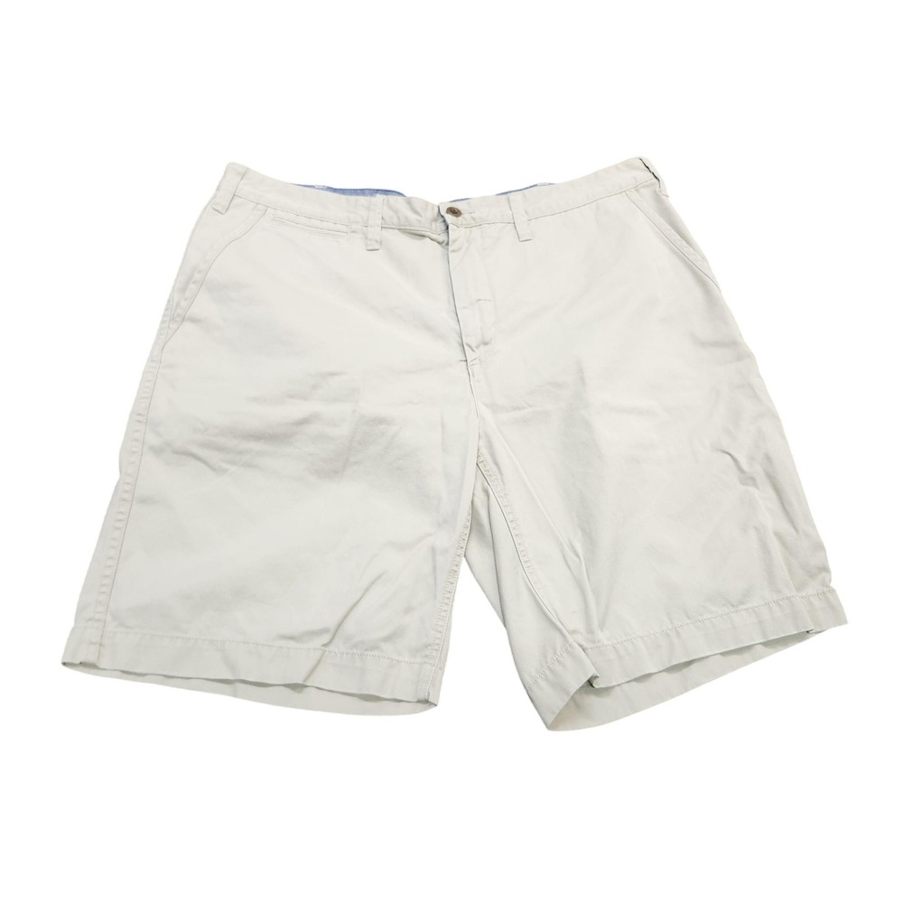 Polo Ralph Lauren Shorts Mens 40 Beige Relaxed Fit Chino Cotton Summer Casual