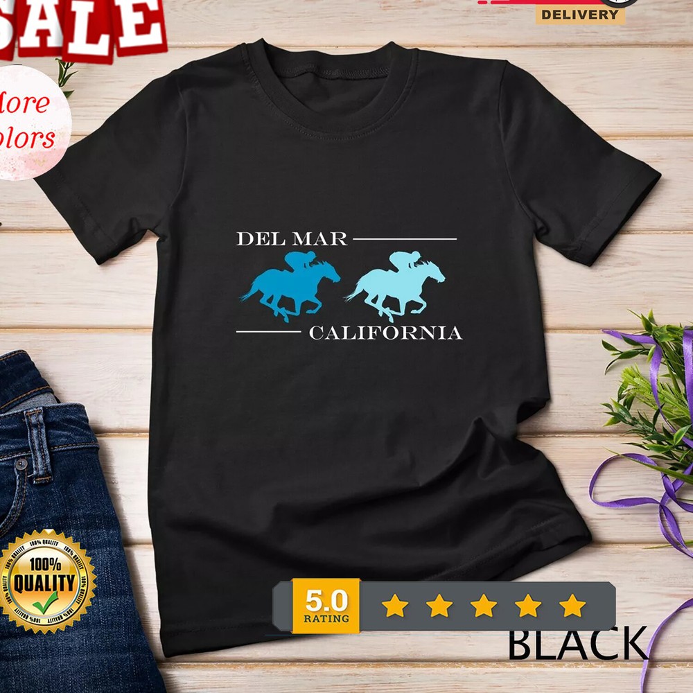 2025/Del Mar California Horse Racing Unisex T-shirt