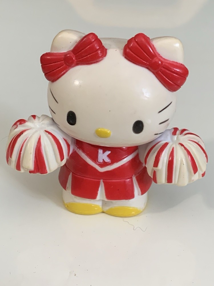 Vintage 2003  Sanrio Nakajima Hello Kitty Cheerleader Figurine