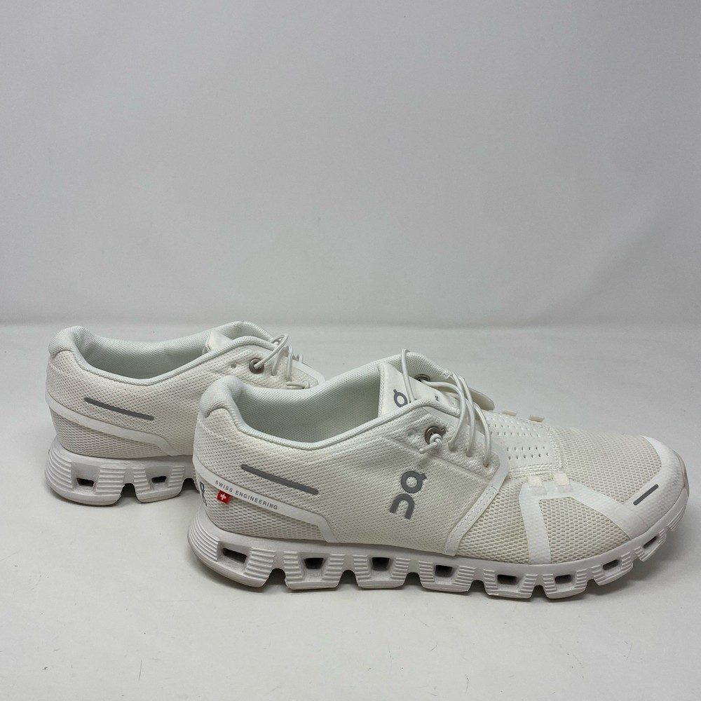 ON Running Cloud 5 Women’s Sneakers - All White, US 9 B Medium