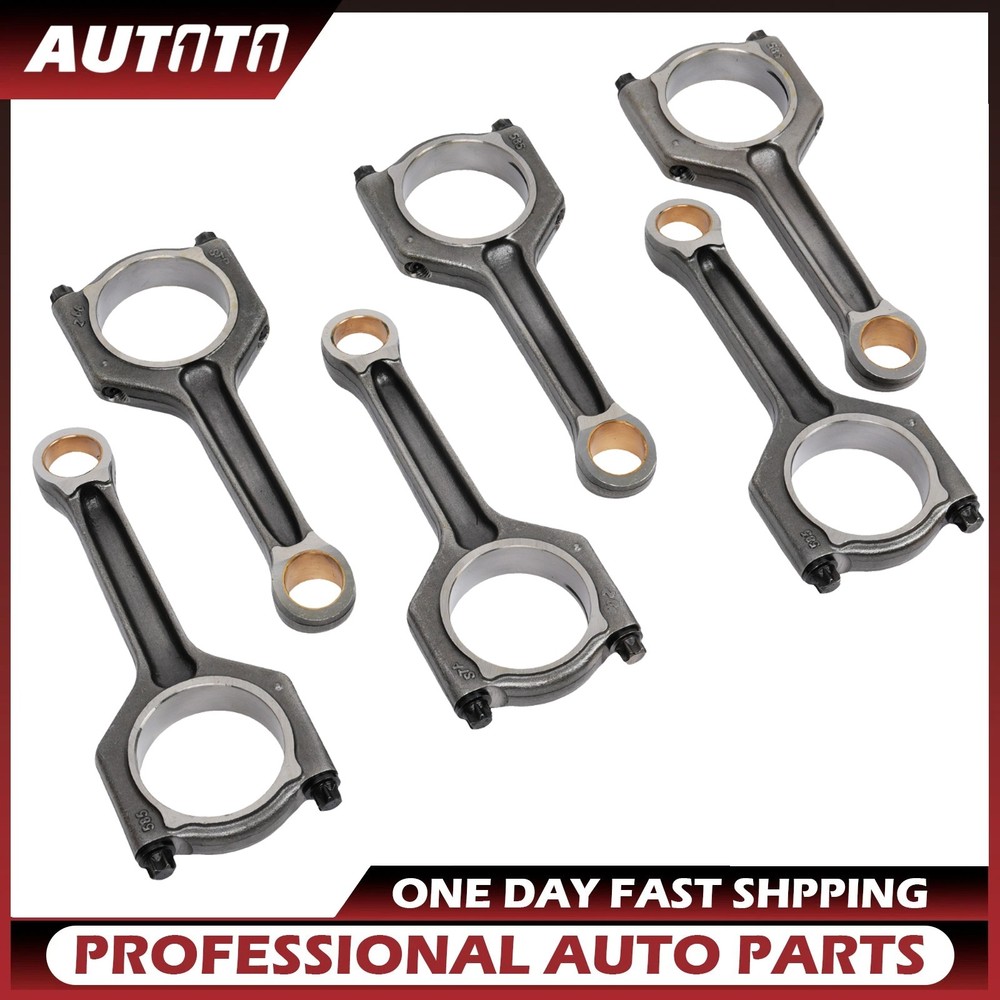 6X Connecting Rods Conrods For BMW 335i 535i E90 E92 E82 E88 E60 E71 F02 N54 3.0