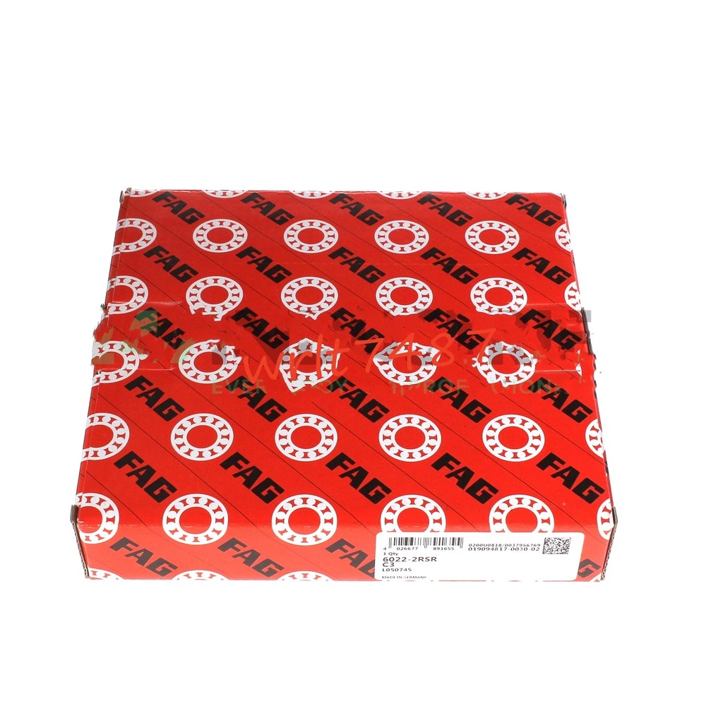 NEW FAG 6022-2RSR-C3 deep groove ball bearing 1PCS #PA