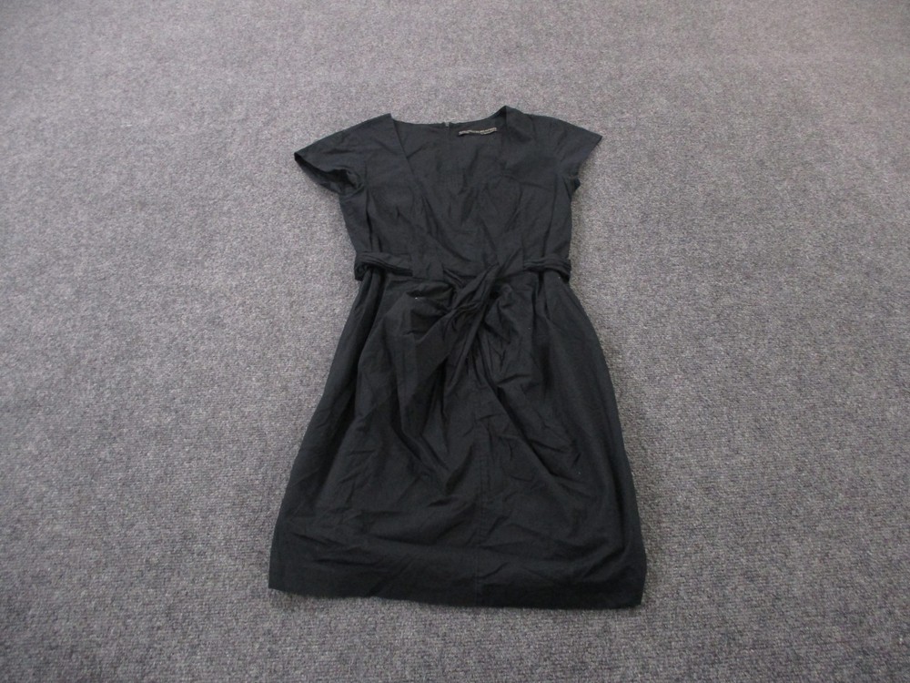 All Saints Co Dress Womens 4 Black Mini Midi Classic Cocktail