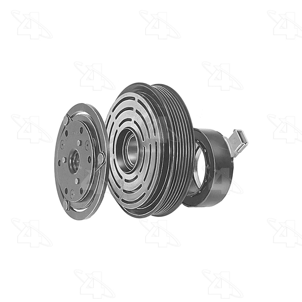A/C Compressor Clutch 4 Seasons For 2000-2002 Ford Focus
