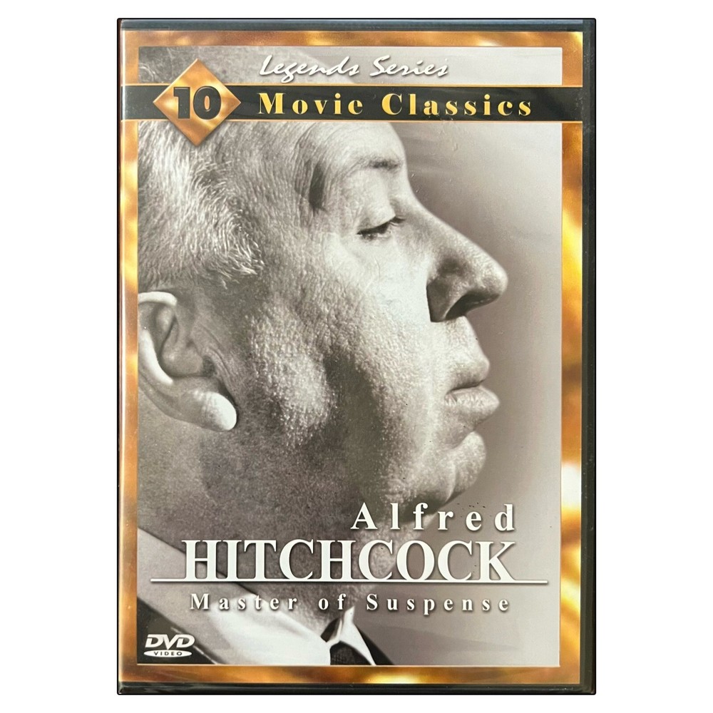 Alfred Hitchcock Master Of Suspense (DVD, 2010) 10 Movie Classics - NEW SEALED