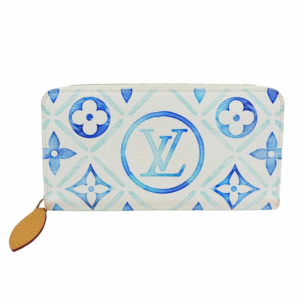 Louis Vuitton M83624 Wallet Monogram Tile Zippy by the Pool Lagoon From Japan