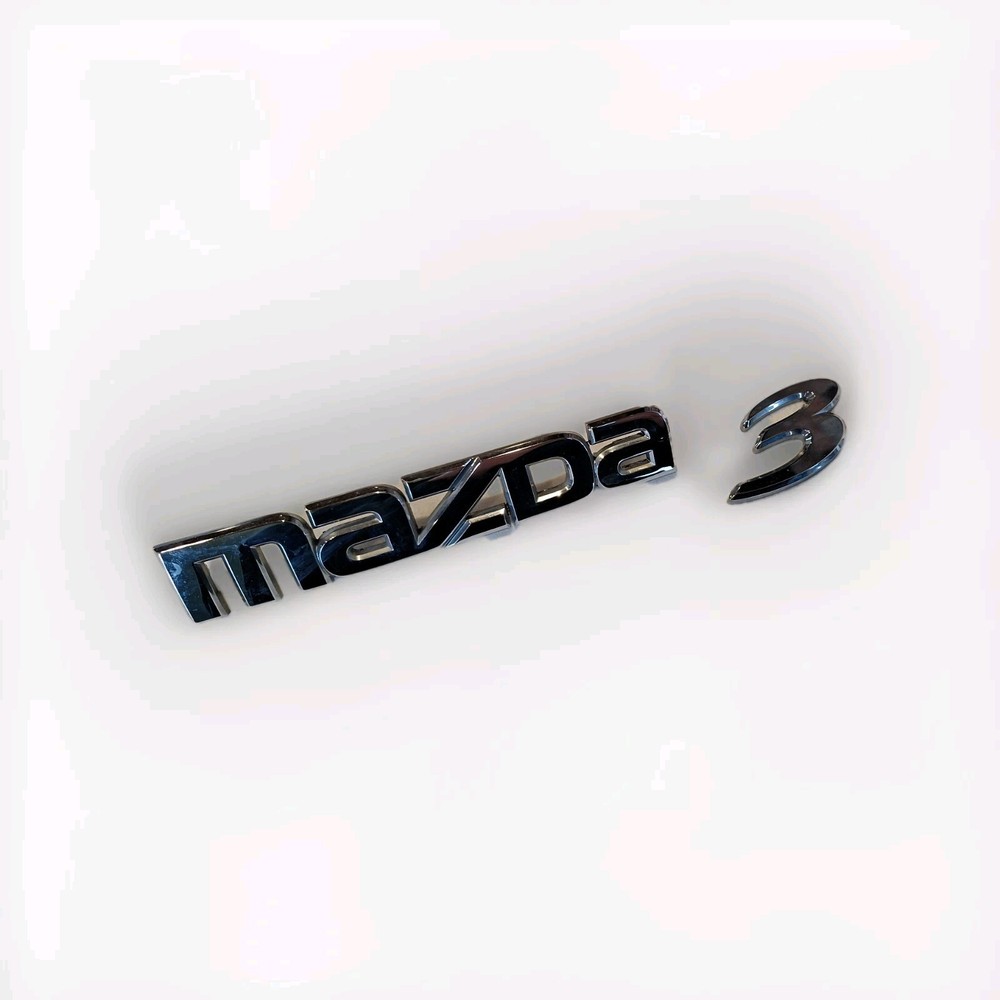2010-2013 Mazda 3 Rear Trunk Emblem Badge Symbol OEM Genuine Part