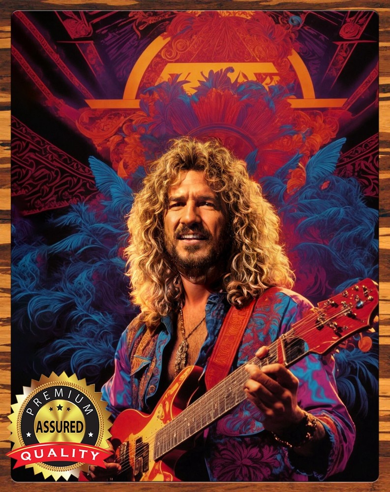 Sammy Hagar - Van Halen - Rare - Metal Sign 11 x 14