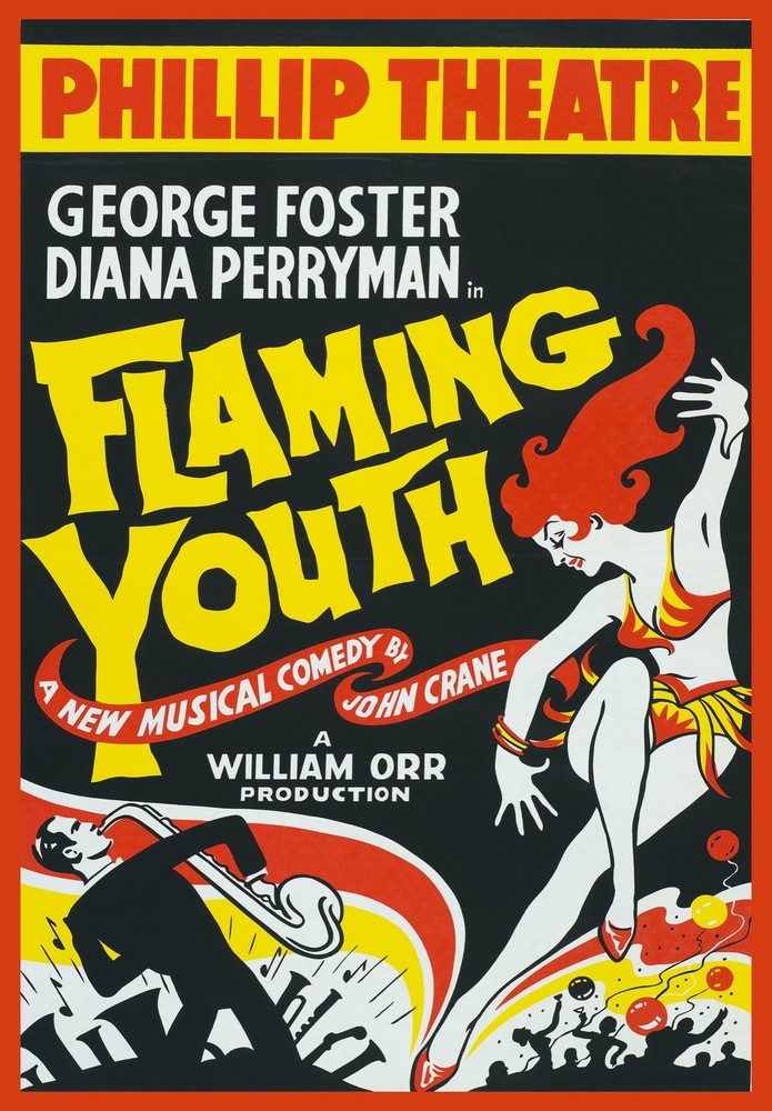 Decoration Poster.Home room art.Interior design.Flaming Youth.Theater play.7169