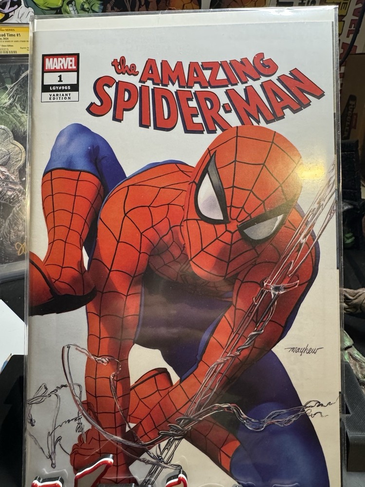 Amazing Spider-Man #1 Mike Mayhew Trade Variant Ltd 3000 Marvel Comics 2025 New