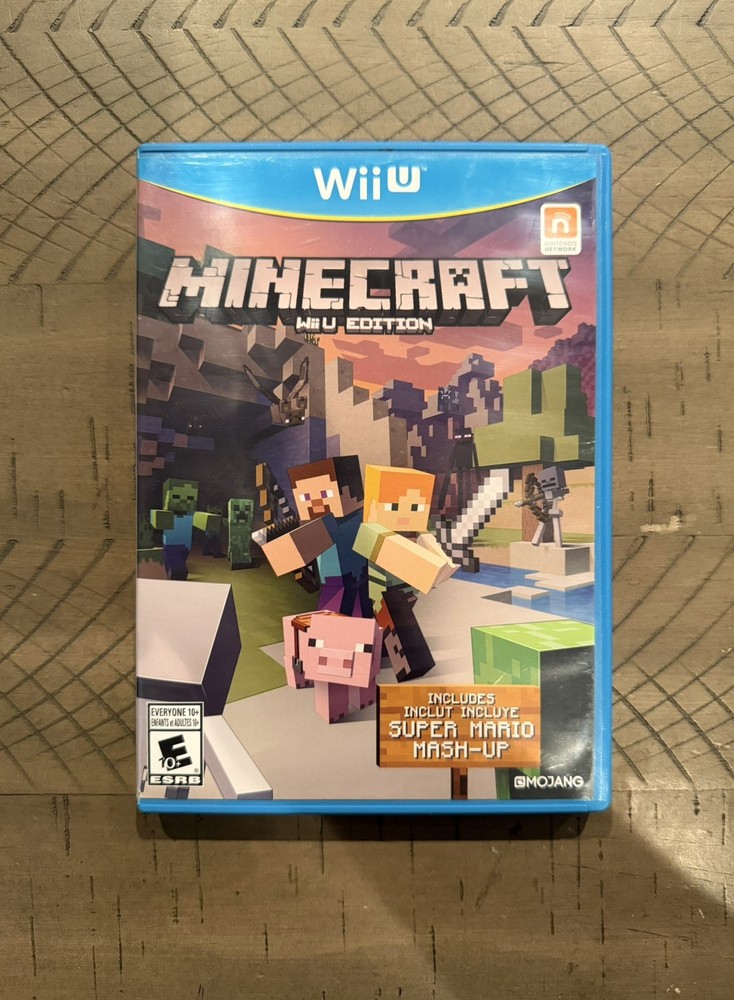 Minecraft; CIB (Nintendo Wii U, 2015)