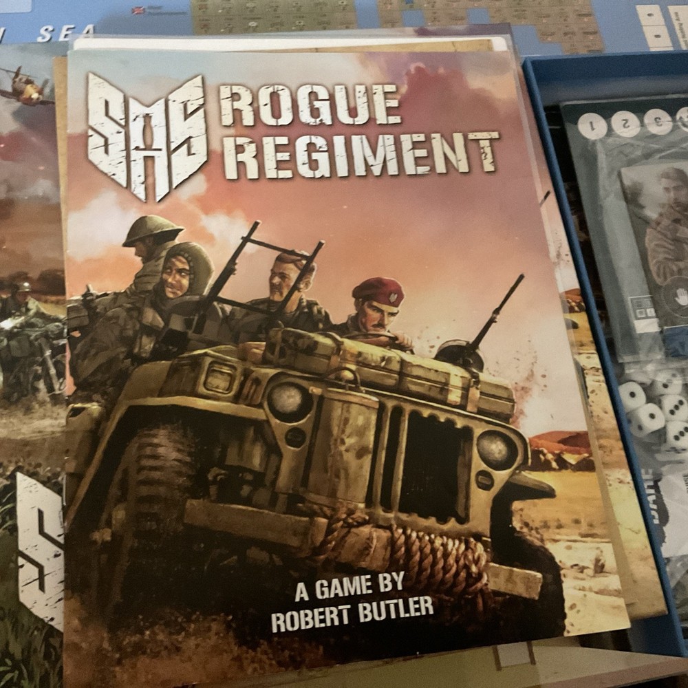 SAS: Rogue Regiment * 3 NIS Expansions: Heavy Metal, Jager,Hot Dogs * Complete